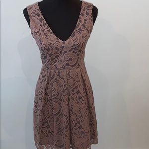 Monteau floral lace dress